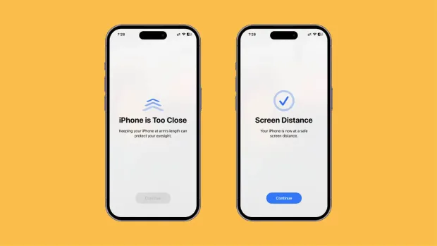 O iOS 17 vai ajudar a proteger os olhos do utilizador