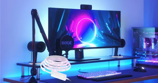 Fitas LED inteligentes Nanoleaf Essentials Matter review