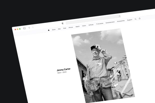 Apple homenageia Jimmy Carter: 39.º presidente dos EUA morre aos 100 anos