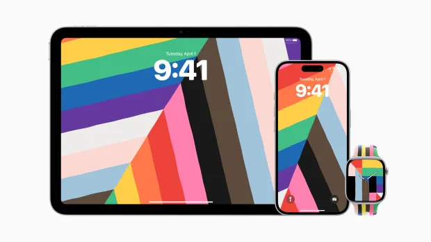 Apple lança nova bracelete e mostrador do orgulho LGBTQIA+