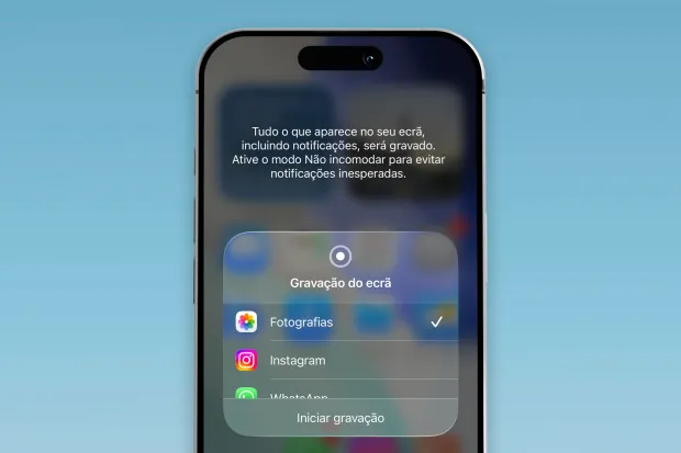 Sabes como narrar uma gravação de ecrã do iPhone?