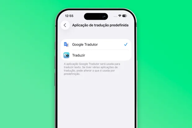 Aprende a definir o Google Tradutor como app padrão no iPhone