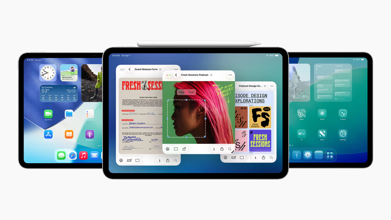 Assim ficará o teu iPad com o futuro iPadOS 26