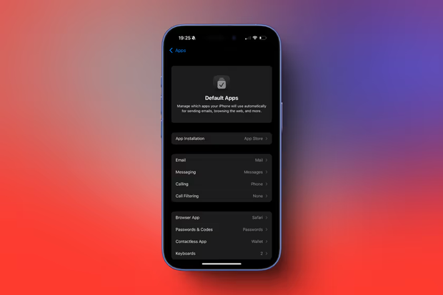 Como alterar as aplicações predefinidas no iPhone