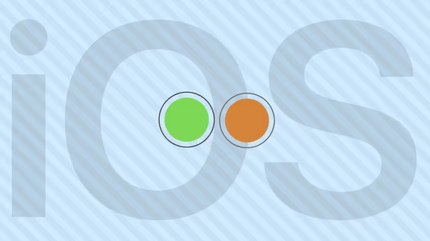 O que significam os pontos laranja e verde no ecrã do teu iPhone?