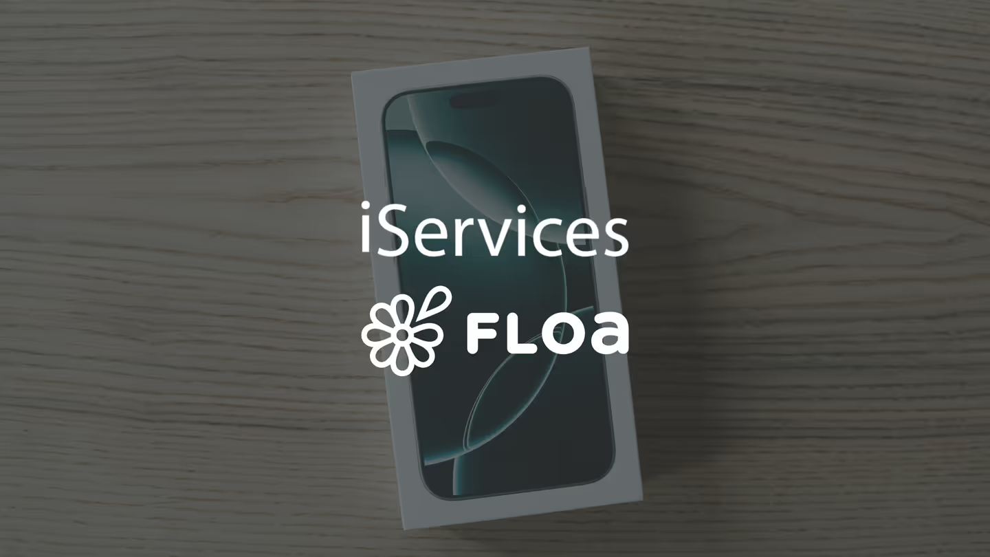iServices — Paga o teu novo iPhone recondicionado em 3 ou 4x sem juros com a FLOA