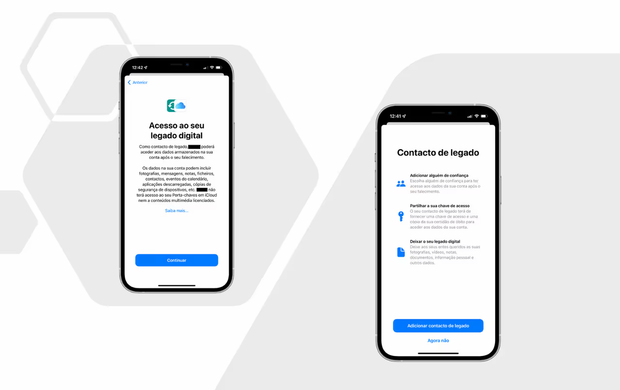 Como configurar o Legado Digital no iPhone