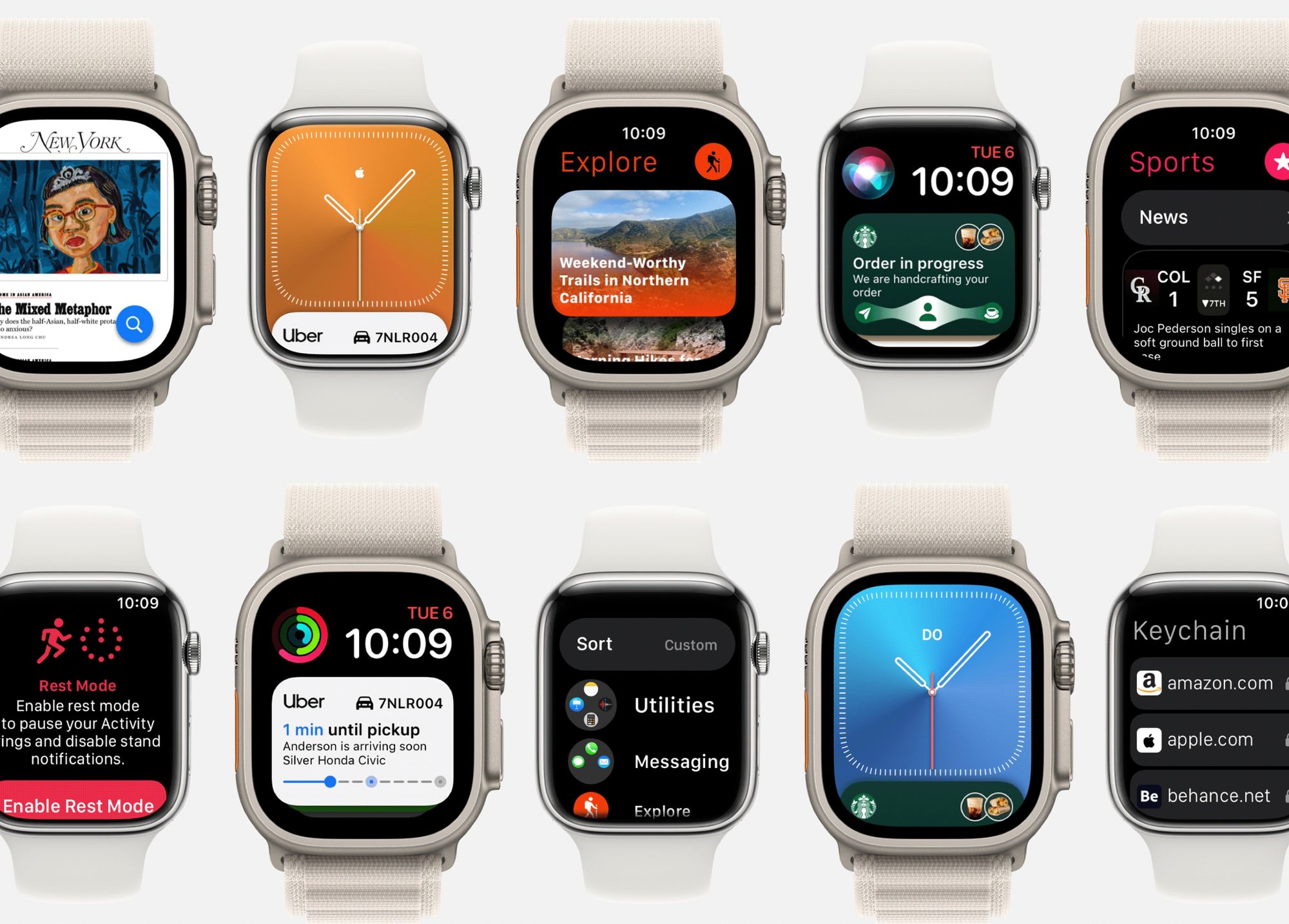 watchOS 10: Apple planeia maior atualização de sempre para os relógios