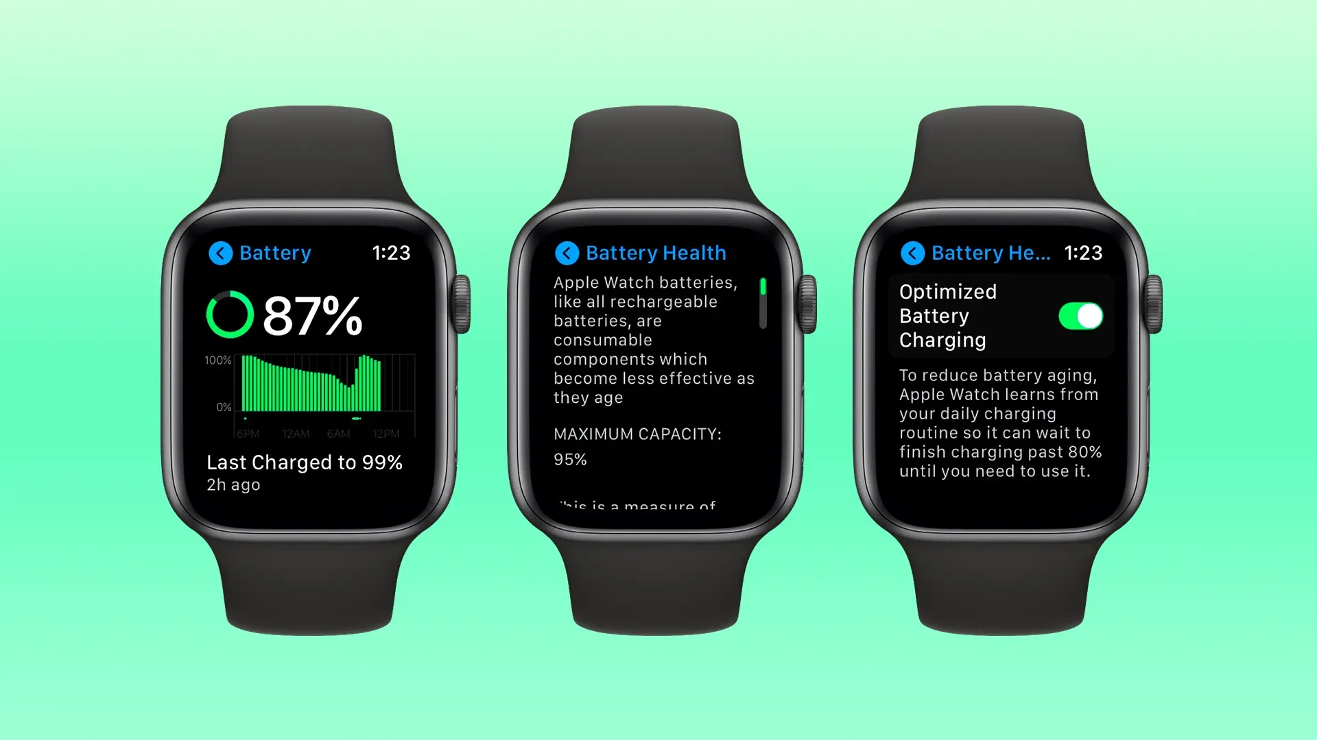 Como saber o estado da bateria do teu Apple Watch